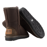 Burke & Wills Oil Skin Brown Ugg Boots