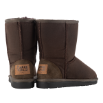 Burke & Wills Oil Skin Brown Ugg Boots