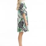 Papagayo Contemporary Frill Sleeve Dress