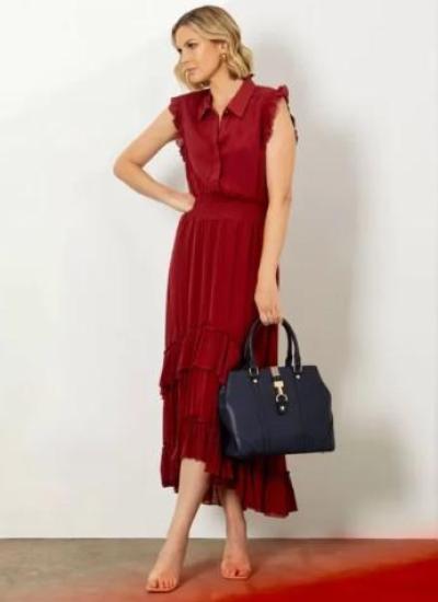 Fate+Becker Mystery of Love Ruffle Dress