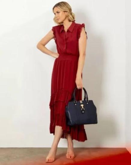 Fate+Becker Mystery of Love Ruffle Dress