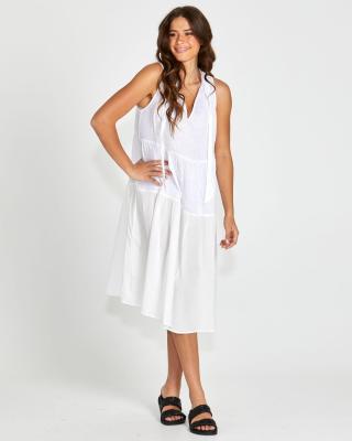 White Savannah Dress