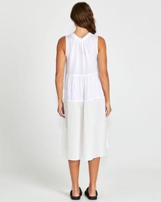 White Savannah Dress