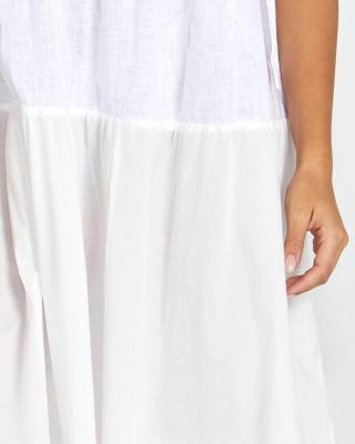 White Savannah Dress