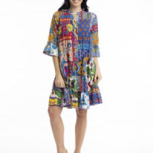 Amritsar Women's Pleated Layer Dress