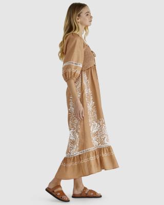 Brandy Chai Print Dress