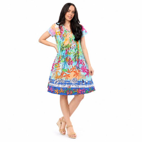 Nice Print Easy Fit Dress