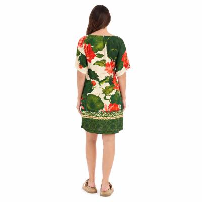 Camila Print Tie Waist Dress