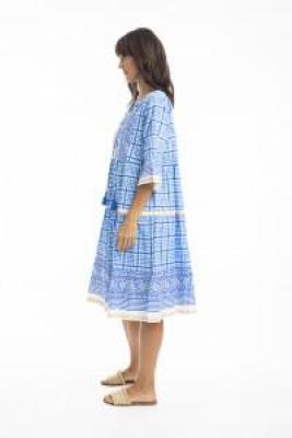 Staddie Blue Midi Dress