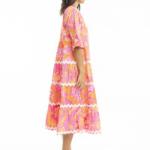 Layla Layered Midi Dress