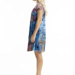 Jasalmer Blue Easy Fit Dress