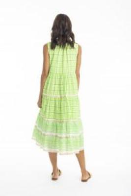 Straddie Green Sleeveless Dress