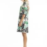 Papagayo Contemporary Frill Sleeve Dress