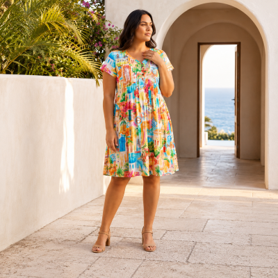 50 Years Easy Fit Travel Dress