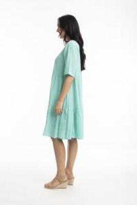 Essential Cotton Slub Layered Dress