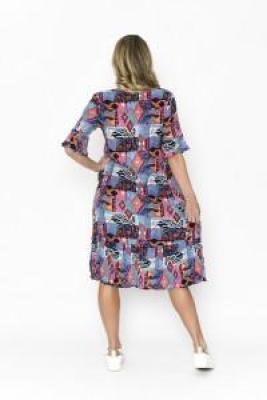 Jessica Ethnic 4 Sleeved Dress