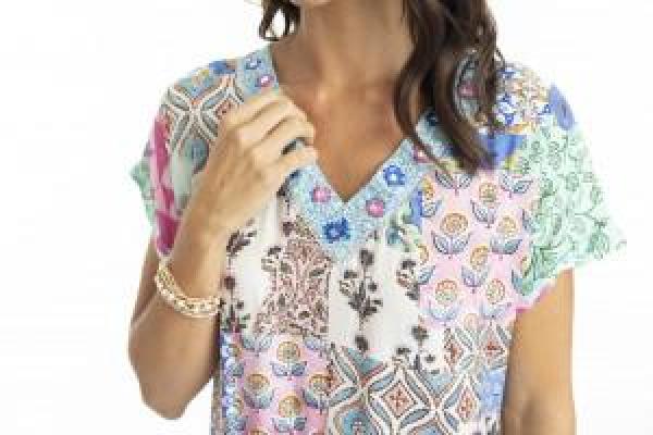 Emma Short Sleeve Shift Dress