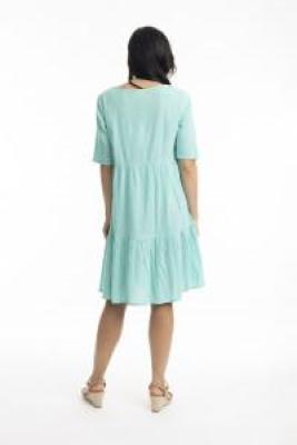 Essential Cotton Slub Layered Dress