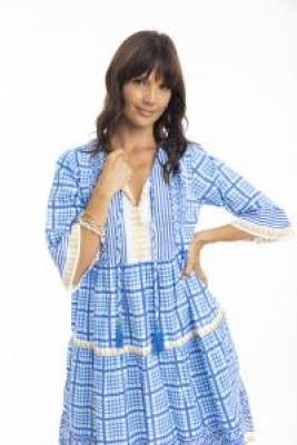 Staddie Blue Midi Dress