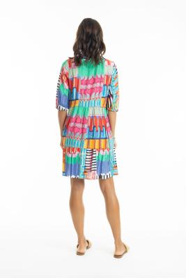 Diana V Neckline Dress