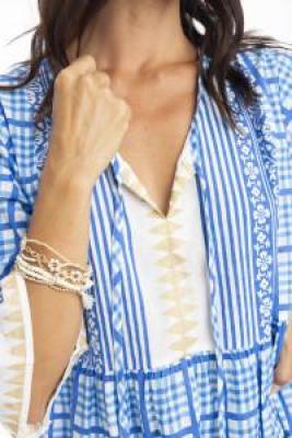 Staddie Blue Midi Dress