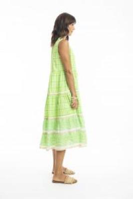 Straddie Green Sleeveless Dress