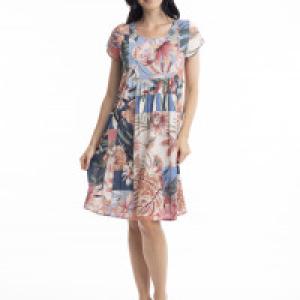 Luzon Bib Print Dress