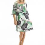 Papagayo Contemporary Frill Sleeve Dress