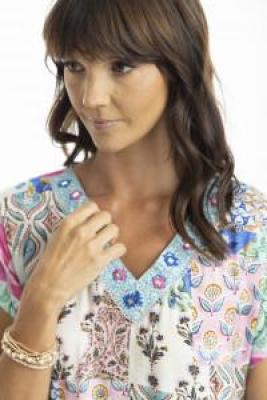 Emma Short Sleeve Shift Dress