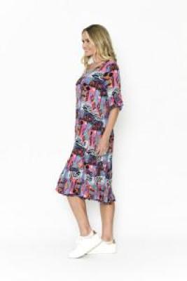 Jessica Ethnic 4 Sleeved Dress