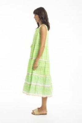 Straddie Green Sleeveless Dress