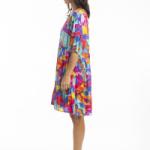 Frida Print Layer Dress