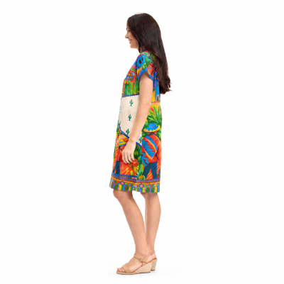 Citadelle Print Patch Dress
