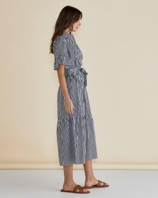 Jamilla Navy Stripe Dress