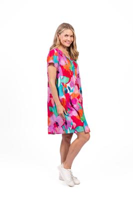Nicola Large Floral 2 Dress