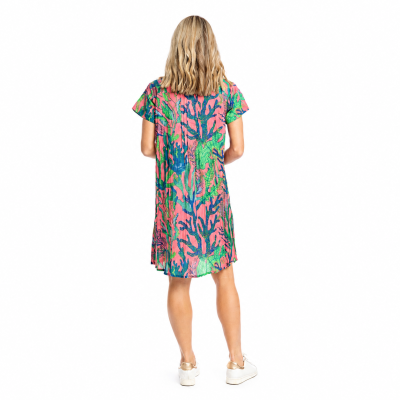 Nicola Down Under Coral Dress