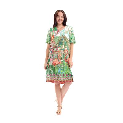 Flamengo Digital Collar Shirt Dress