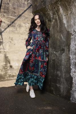 Ivanova Print Maxi Dess