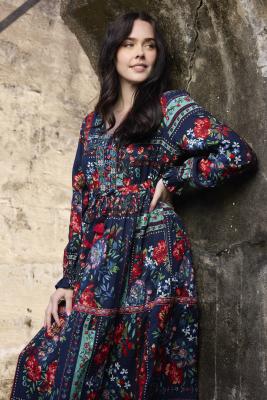 Ivanova Print Maxi Dess