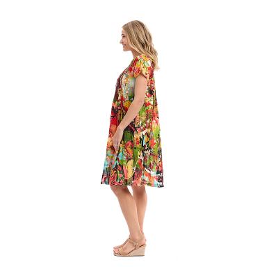 Jardin Exotique Print Easy Fit Dress