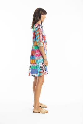 Diana V Neckline Dress