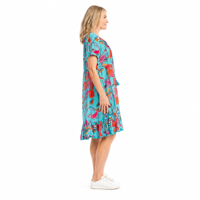 Tropical Foliage Sea Dress