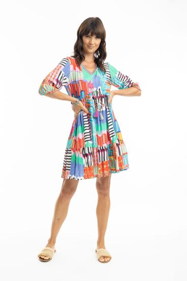 Diana V Neckline Dress