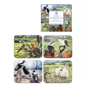 A Country Life: Assorted 4 Pack Coasters