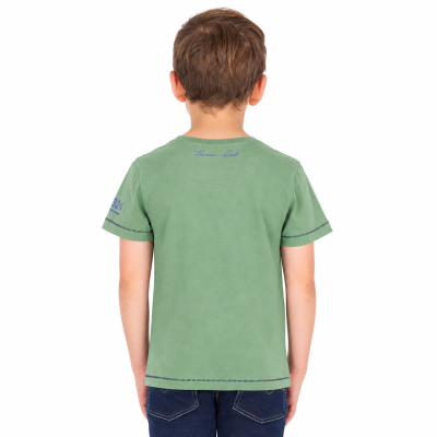 Joey Light Green Boy's Short Sleeve Tee