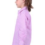 Ayla Girl's 1/2 Placket L/S Shirt