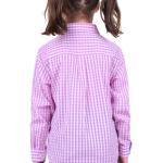 Ayla Girl's 1/2 Placket L/S Shirt