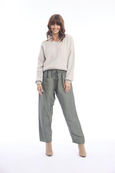 Military Linen Pants