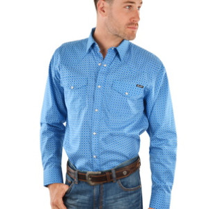 Wrangler Mens Denison L/S Shirt