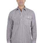 Cane 1/2 Placket Long Sleeve Shirt